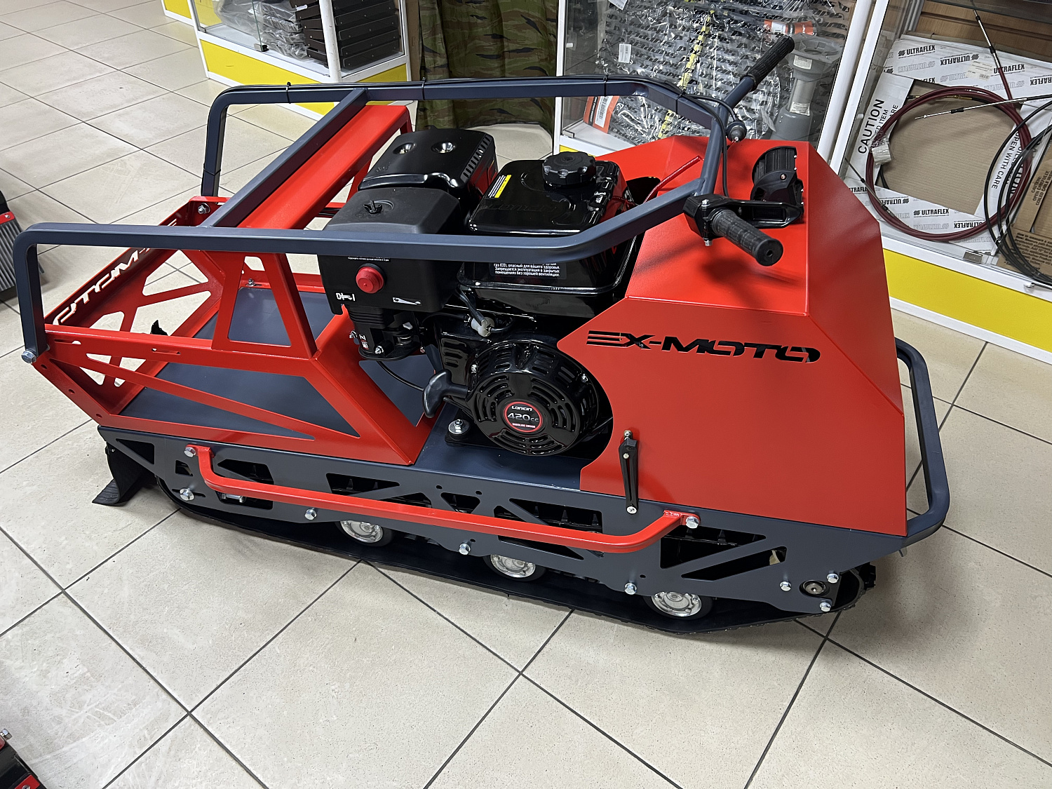 Мотобуксировщик EX-MOTO SNOWDOG S500 15л.с в Братске