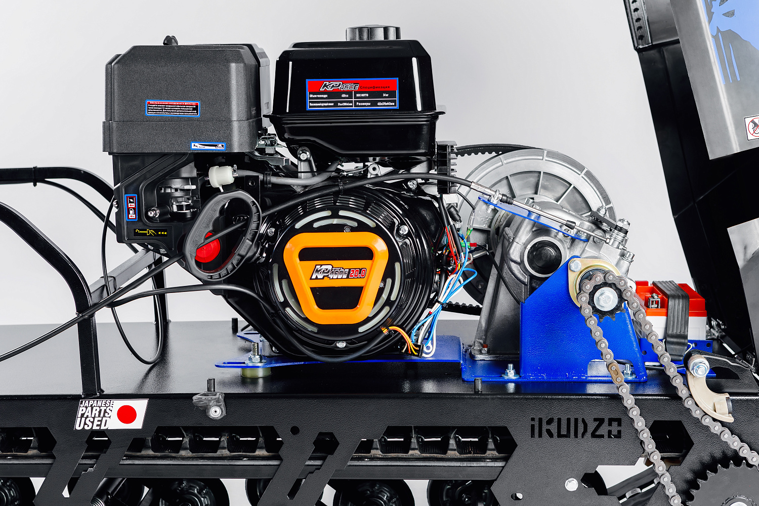 МОТОБУКСИРОВЩИК IKUDZO LONG 2.0 1700/500 EKR19 в Братске