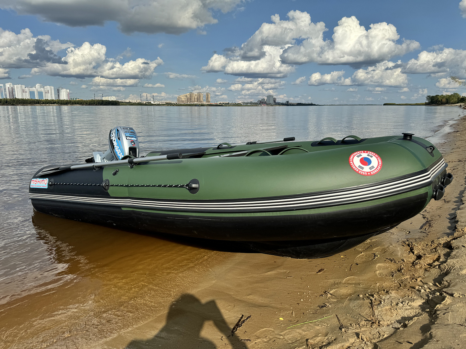 Лодка MISHIMO BIG FLOOR 380 в Братске