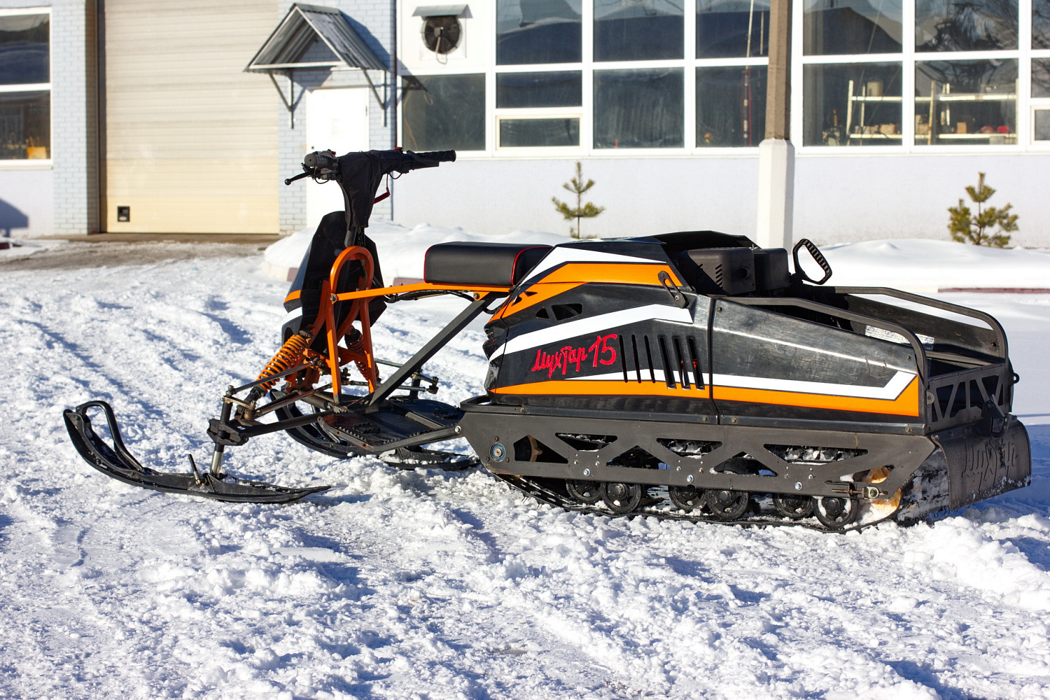 Мотобуксировщик IRBIS Мухтар 15 с лыжным модулем в комплекте в Братске