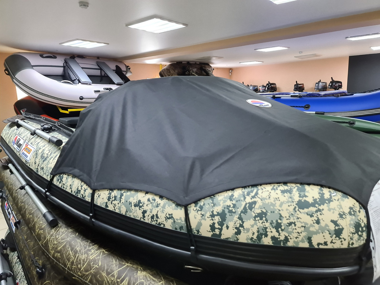 КОМПЛЕКТ НОСОВОГО ТЕНТА К ЛОДКЕ SMARINE AIR MAX 330 ЧЕРНЫЙ в Братске