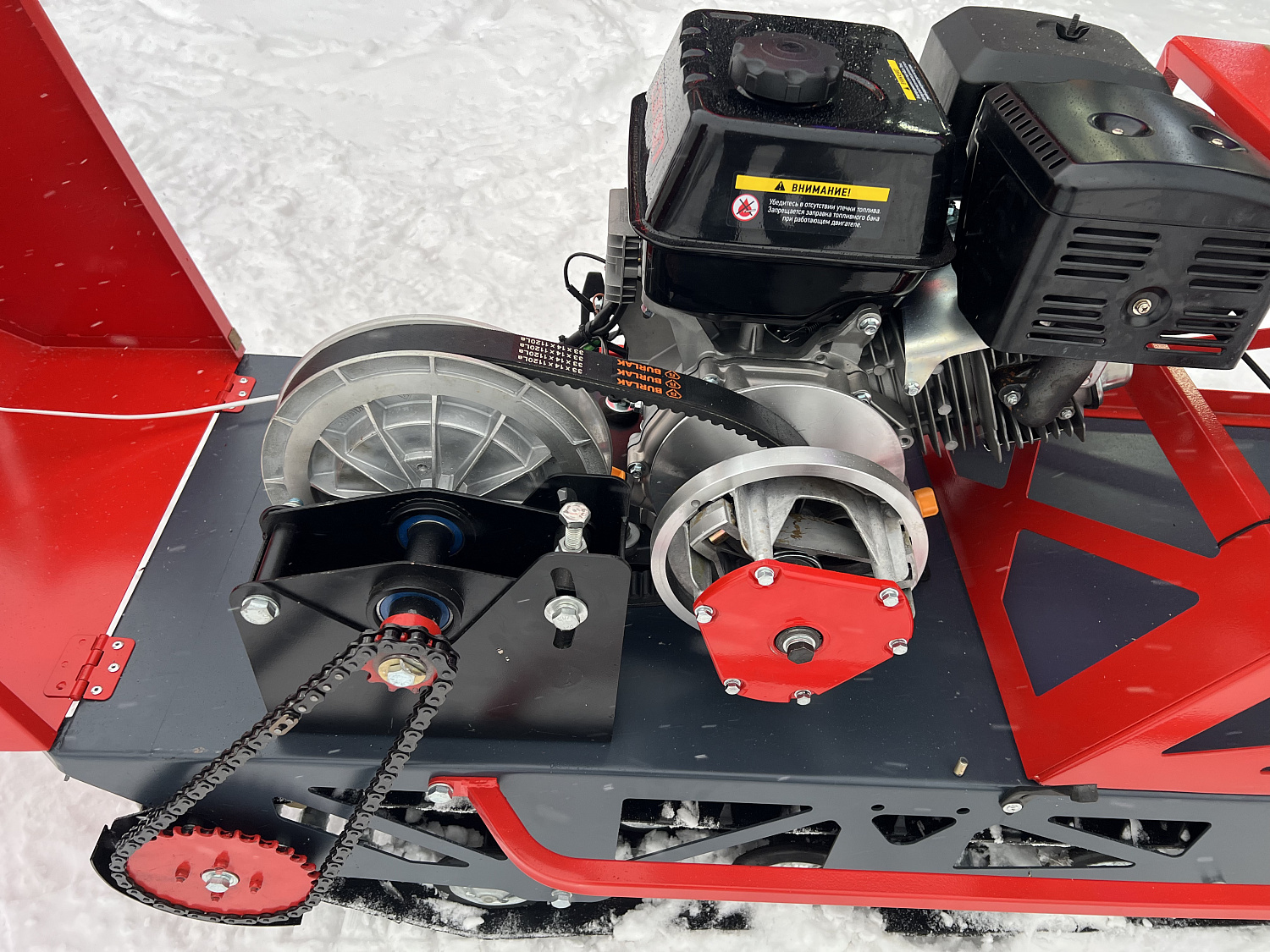 Мотобуксировщик EX-MOTO SNOWDOG S500 15л.с в Братске