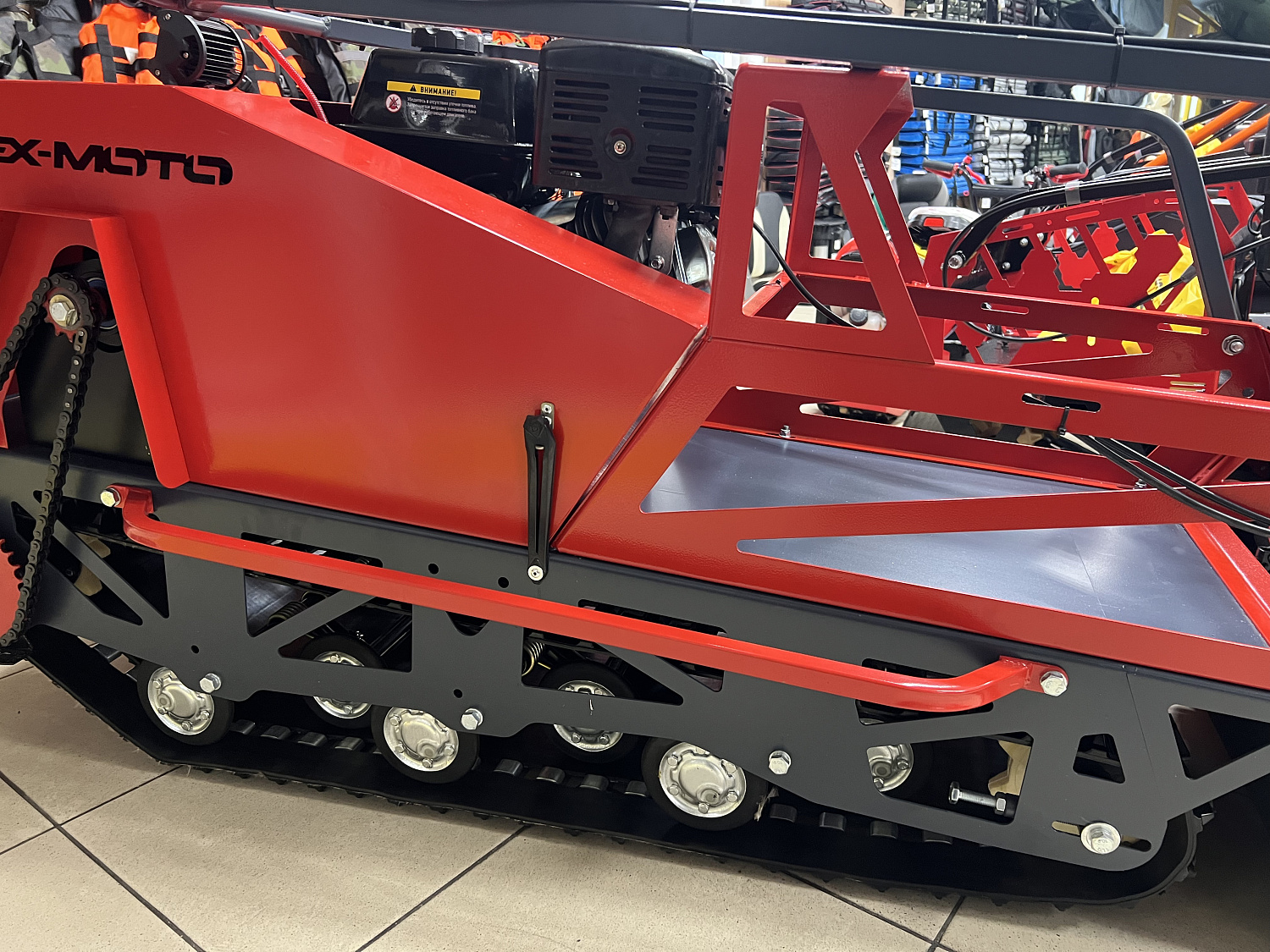 Мотобуксировщик EX-MOTO SNOWDOG S500 15л.с в Братске