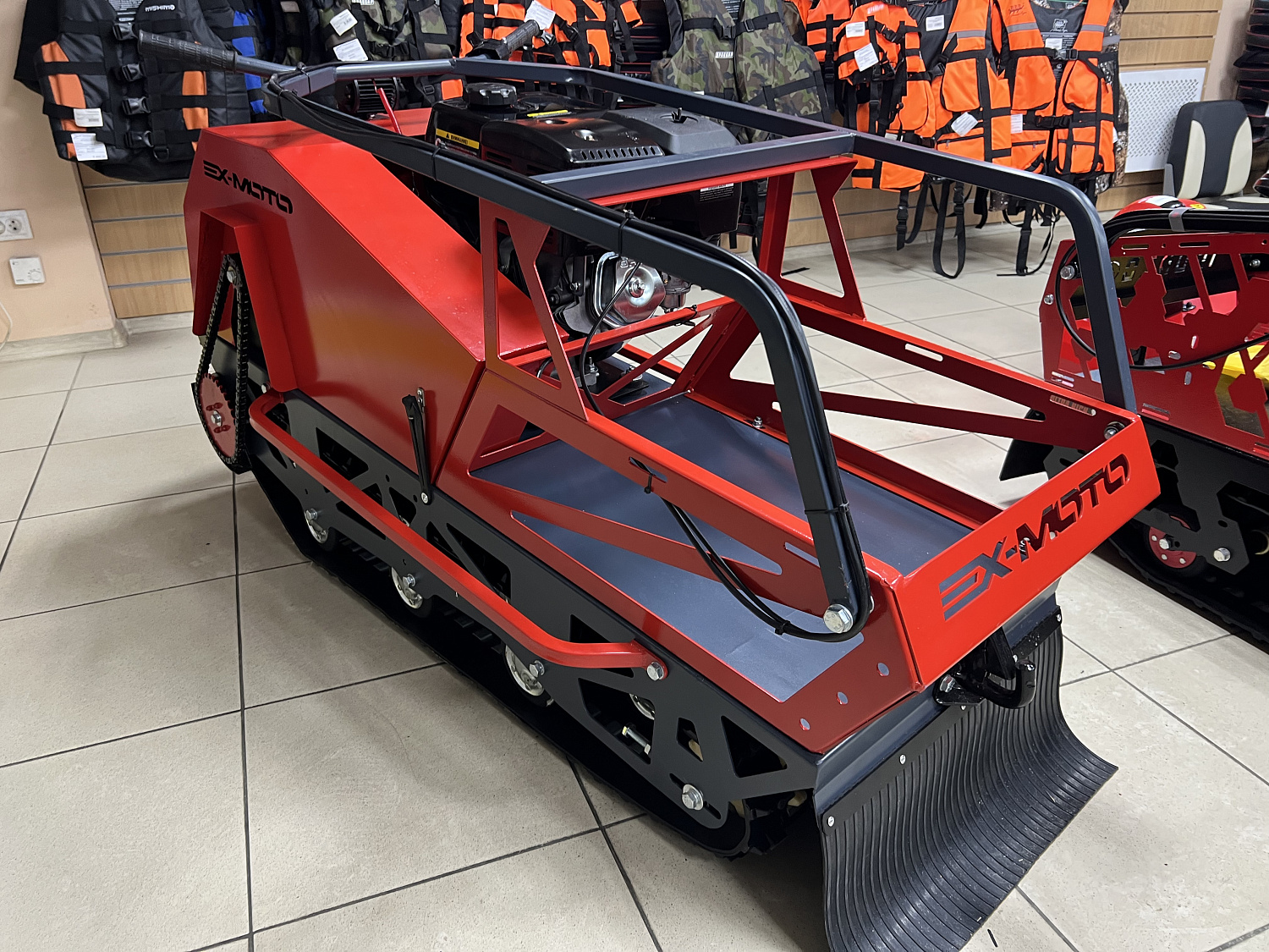 Мотобуксировщик EX-MOTO SNOWDOG S500 15л.с в Братске