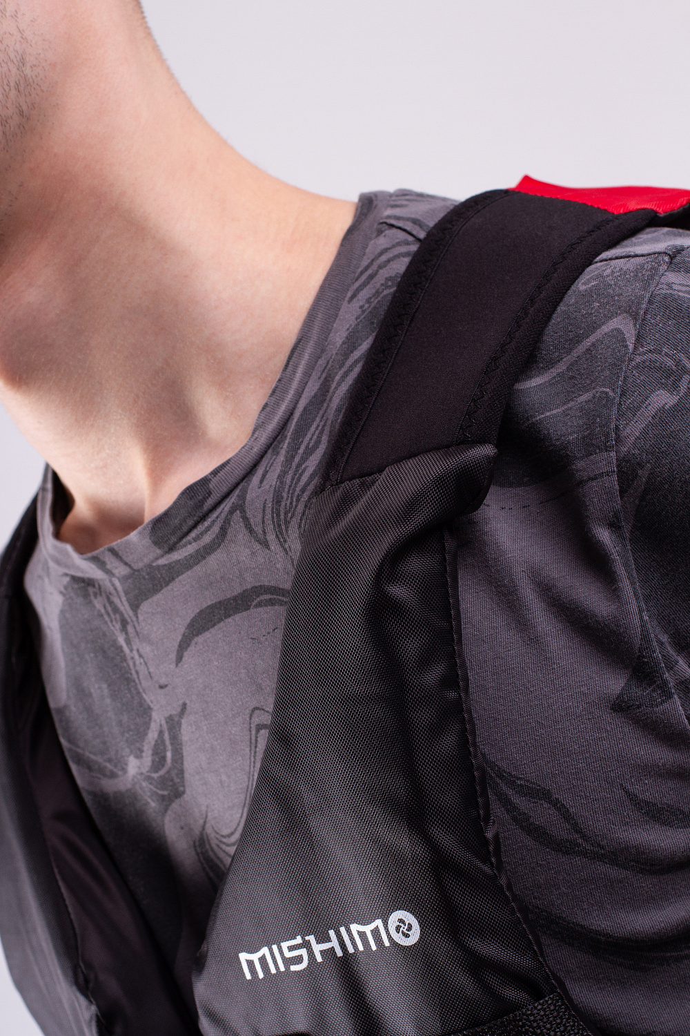 Жилет спасательный MISHIMO PRO Премиум качества Черно-красный в Братске